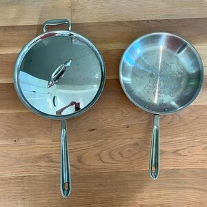 2 All-Clad Frying Pans